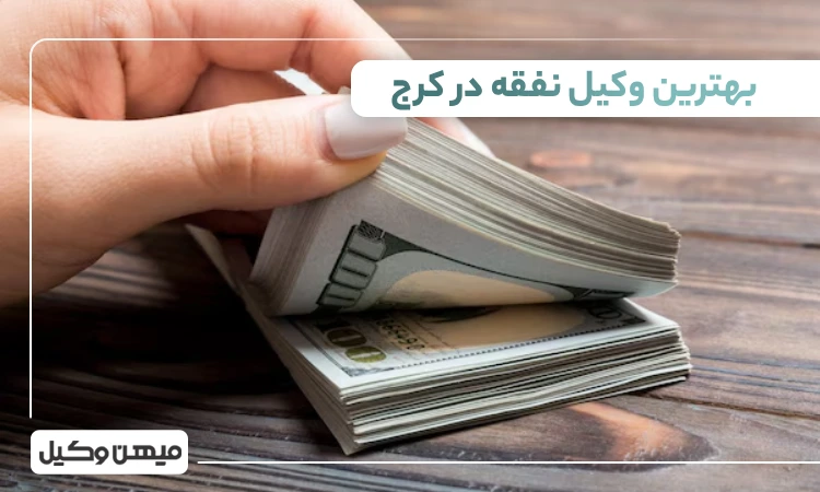 بهترین وکیل نفقه در کرج
