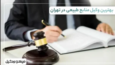 بهترین وکیل منابع طبیعی در تهران ⚖️【 10 وکیل برتر 1405】 ✔️