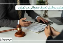 بهترین وکیل تصرف عدوانی در تهران