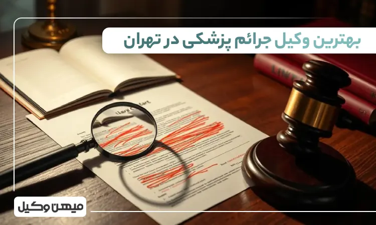 بهترین وکیل جرائم پزشکی در تهران