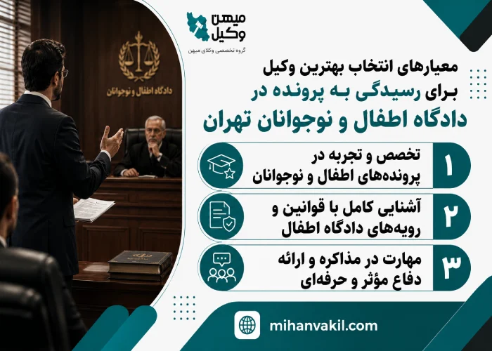 دادگاه اطفال و نوجوانان در تهران