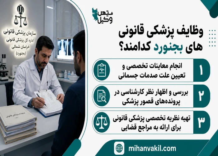 پزشکی قانونی های بجنورد