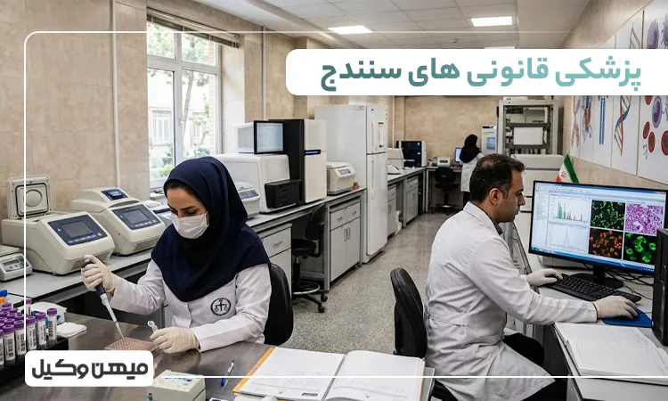 لیست پزشکی قانونی های سنندج